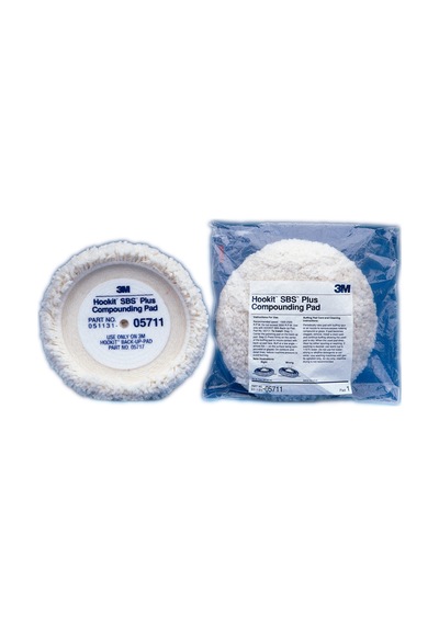 3m 05711 Hookit Beyaz Yün Pasta Cila Makine Keçesi