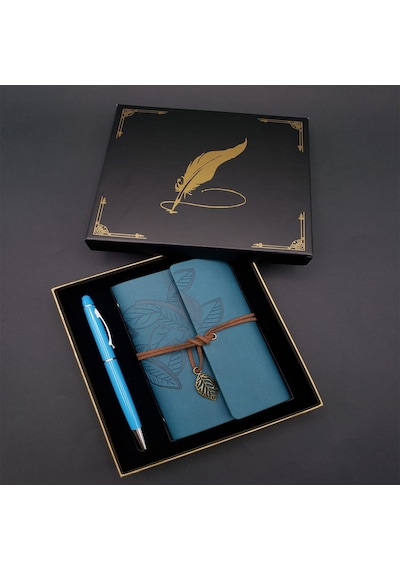 Metal Kalem Ve Mi Deri Defter