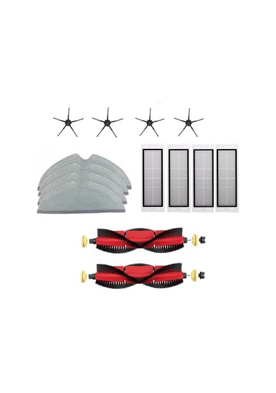 Roborock 1-1S S50 S55 S6 E20 E35 S5 Max Set 14 Parça Siyah (552465144)