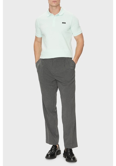 Calvin Klein Erkek Polo Yaka T Shirt K10k111196 Chj Mavi Mavi