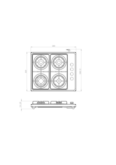 Luxell LX-420F Set Üstü Ocak
