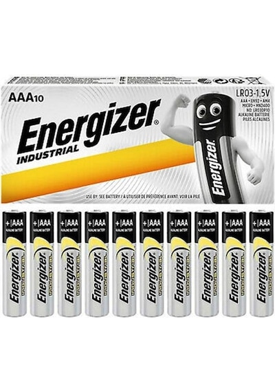 ENERGİZER Aaa Alkalin Endüstriyel Pil 10'lu Paket
