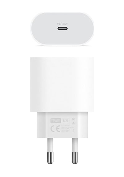 Powerway Rx20 Pd 20W Apple Uyumlu iPhone X-11-12-13 Pro Max Type-C Hizli Şarj Başliği