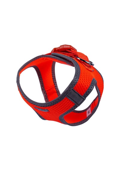 Doggie Havalı Dokuma Reflektör Serisi Küçük Irk Göğüs Tasması Turuncu XS-30-34Cm Turuncu