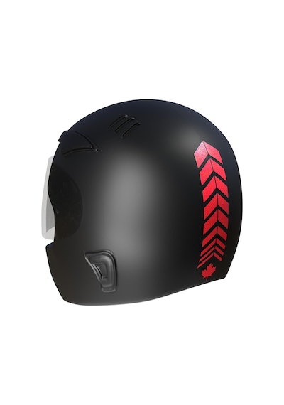 2 Adet Sport Kask, Araba Ayna Reflektif Kırmızı Kask Sticker Çınar Extreme