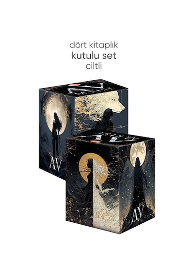 Av Serisi Kutulu Set 4 Kitap / M. Rise
