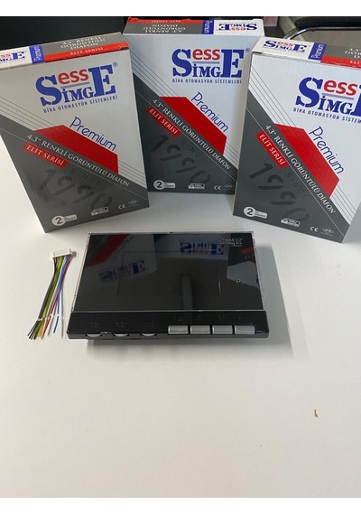 SİMGE 4.3” ELİT PREMİUM SERİSİ GÖRÜNTÜLÜ DİAFON