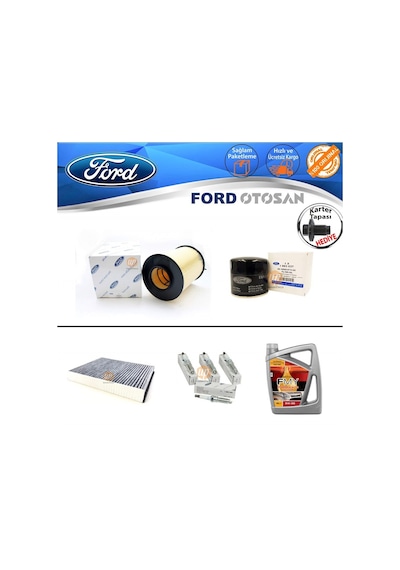 Ford Kuga 1.5 Ecoboost Benzinli Filtre Bakım Seti 2013-2018 (375308908)