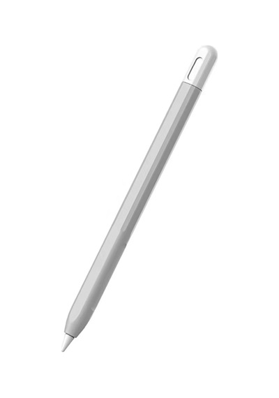 Microsonic Pencil Pro Kılıf Mat Silikon Beyaz Gri