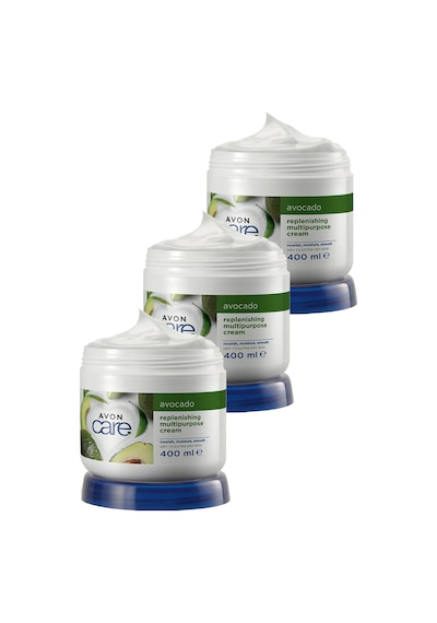 Avon Care Kuru Ciltler İçin Avokado Özlü Çok Amaçlı Krem 3 x 400 ML