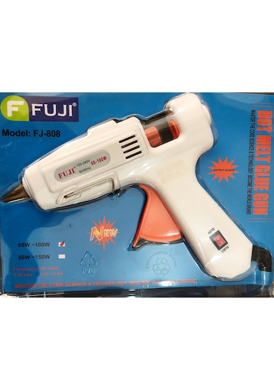 Fuji Sıcak Mum Silikon Tabancası 60-100 Watt Anahtarlı 3 Mum İle
