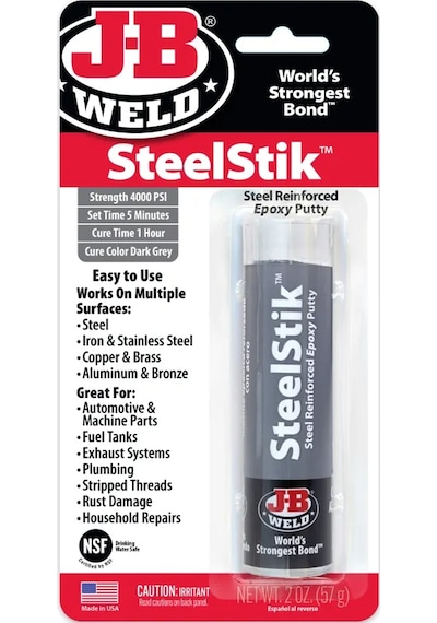 Jb Weld Steelstik Epoksi Macun - 2 Oz Metal Yapıştırıcı Paslanma Yapmayan Epoksi Yapıştırıcı