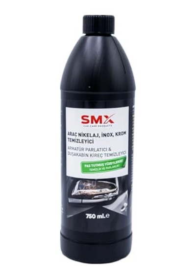 Araç İnox Krom Ve Nikelaj Temizleyici-armatür Parlatıcı,duşakabin Kireç Temizleyici 750 Ml