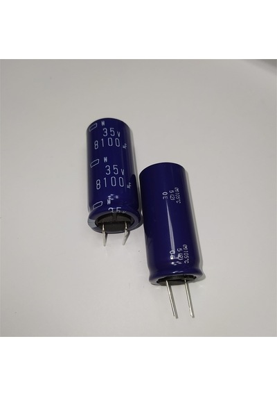 Ecst350ecbs12mm40s 8100mf 35v 18x40 105 Nıppon Elko Kondansatör 5 Adet