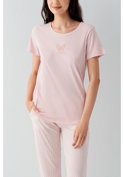 Arnetta Kadın Pembe Pijama Takım Ar3593-s-v1 Pembe