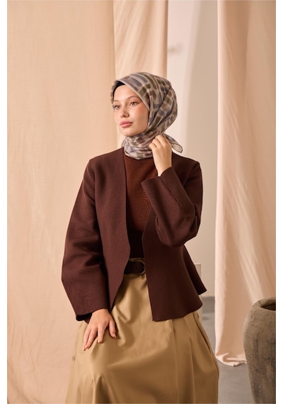 Silk Home Soft Eşarp 73096-17 Vizon, Yeşil, İndigo, Koyu Vizon