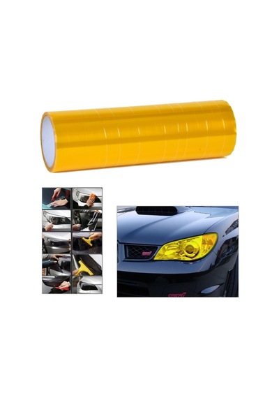 Carub 30 Cm X 10 Mt Sarı Far Stop Filmi Br1190468