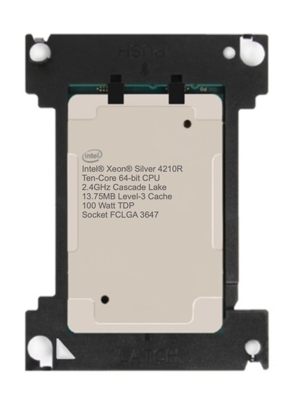 Intel Xeon Silver 4210r Kit For Dl180 Gen10 P21198-b21