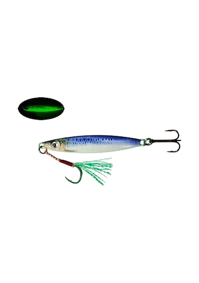 S.f. Sardalya 34g - 71mm - Levrek, Palamut, Lüfer, Çinekop, Turna İçin En İyi Glow Jig Yem