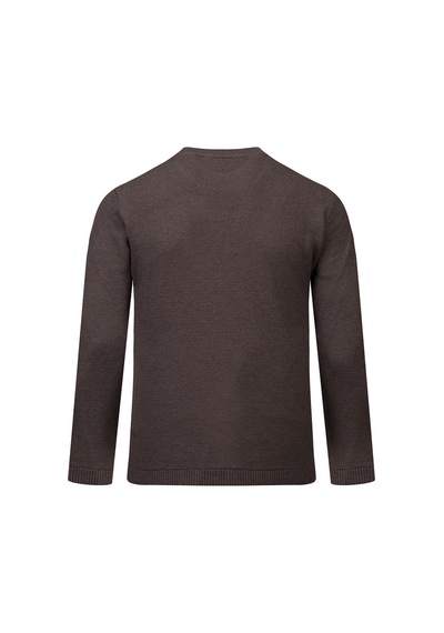 Hatemoğlu Vizon Regular Fit Yarım Balıkçı Yaka Pamuklu Kazak 2977605 Vizon