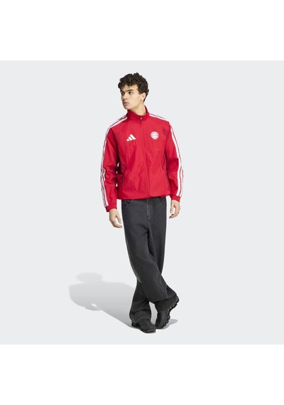 Adidas Kv6732 Fcb H Anth Fc Bayern Muenchen İç Saha Anthem Ceket Kırmızı