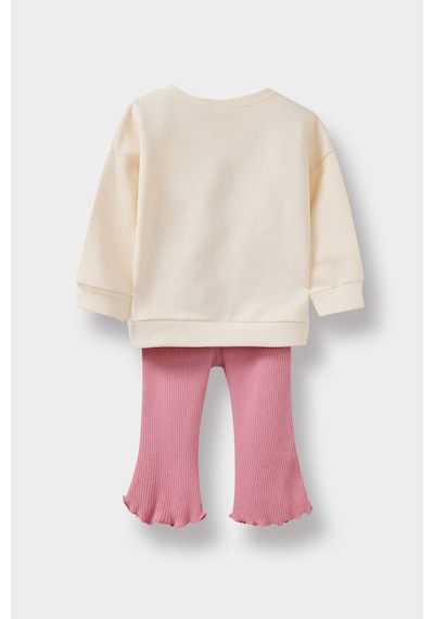 Defacto Pembe Kız Bebek Alt-üst Takım F0528a5/pn161 Pembe