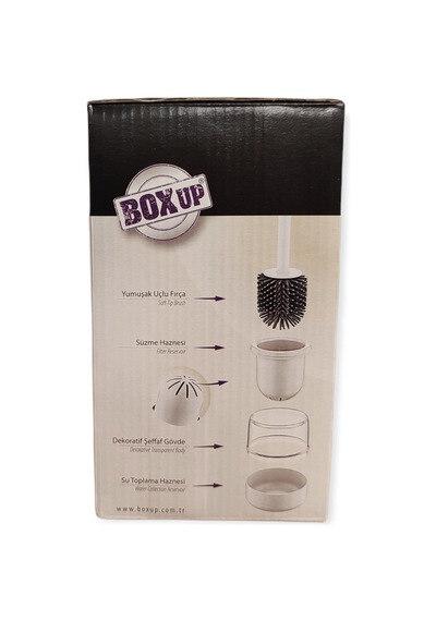 Ayybuu Box Up Silikon Wc Fırçası Siyah