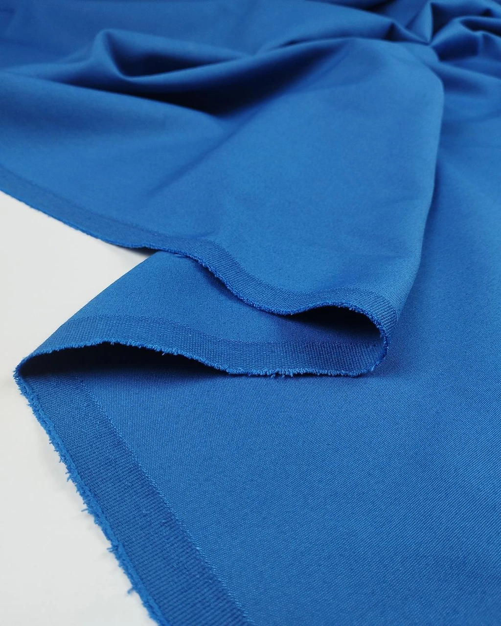 Saks Mavisi İnce Pamuklu Dokuma En 140 Cm X Boy 280 Cm -9466 Saks Mavisi