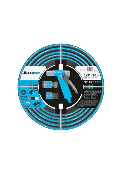 Smart Pro Ats Bahçe Sulama Hortumu Seti 1/2 20 M