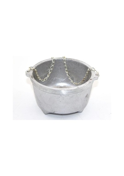 Metal Askılı Tütsü Brülörü Büyük Tütsülük Buhurdanlık 9.5 Cm