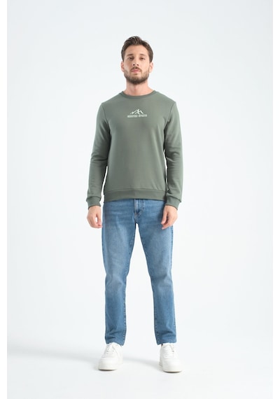 Shooter Sportwear Ribey Tekstil İth.ihr.san.tic.ltd.şti Erkek Üç İplik Sweatshirt Şardonsuz Pamuklu Regular Fit Bisiklet Yaka Spor Sweat Haki Shooter Sportwear Ribey Tekstil İth.ihr.san.tic.ltd.şti Erkek Üç İplik Sweatshirt Şardonsuz Pamuklu Regular Fit Bisiklet Yaka Spor Sweat Haki