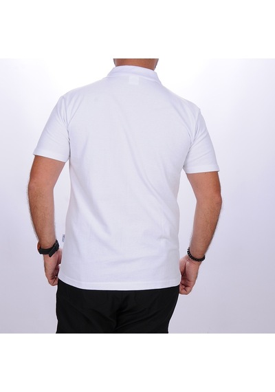 Polo Yaka Tshirt Beyaz