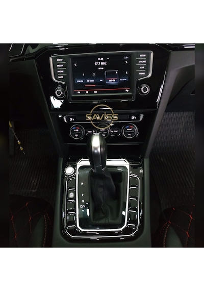 Passat B8 Parlak Siyah Full Set Trim Kaplama, Konsol Maun Kaplama  (Pianoblack)