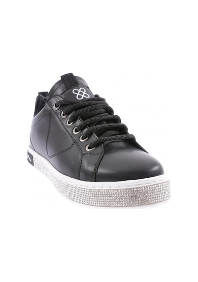 Dgn 22515-22510 Kadin Kürklü Sneakers Ayakkabi 22510-1571-R1534 Siyah