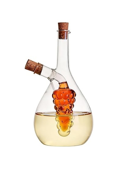 Mutfak Kutusu Tools Sirke Ve Yağ Şişesi, Biberlik Grape Cluster Çok Renkli