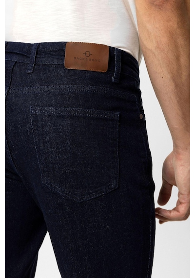 Back And Bond Koyu Lacivert Slim Fit 5 Cepli Denim Pantolon Çok Renkli