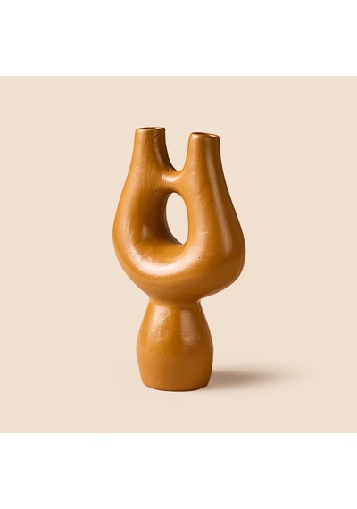 3'lü Baton Mum - Kahverengi - 5x7 Cm Çok Renkli