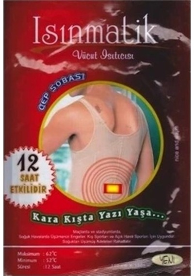 12 Saat Etkili Isınmatik Cep Sobası Açık Gri