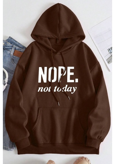 Uyguntarz Siyah Saturn Sweatshirt Kahverengi
