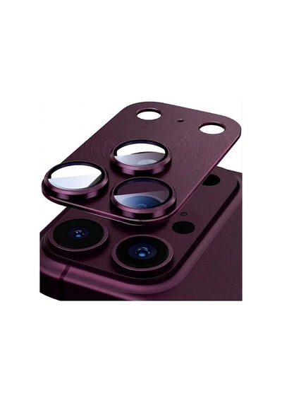 Enfein Apple iPhone Uyumlu 18 Pro İle Uyumlu Cmcov Kamera Lens Koruyucu Kolay Tak Çıkar Ergonomik İnce Tasarım Kırılma Ve Çizilme Önleyici Cherry Sku: Zeusb0hlg3glqm -