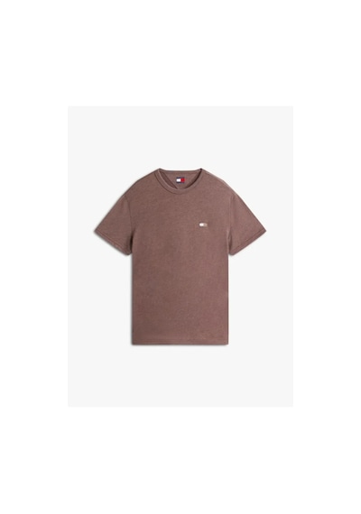 Tommy Hilfiger Tjm Reg Badge Tee Ext Erkek Kahverengi T-shirt - Dm0dm22667-12521 Kahverengi