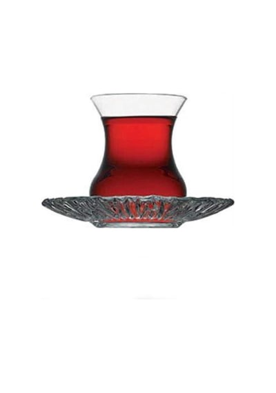 Paşabahçe 95961 Aurora Çay Takımı 6 Adet Şeffaf