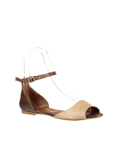 Fox Shoes Ten/Bakır Kadın Sandalet B726555009