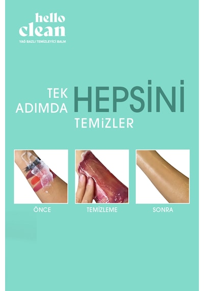 Herbaderm Hello Clean Gözenek Karşıtı Oleanolik Asit Yağ Bazlı Temizleyici Balm 100 ML