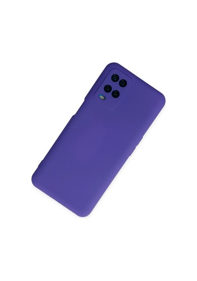 Uryport Oppo A54 4g Kılıf Nano İçi Kadife Silikon - Mor