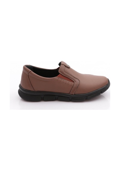 Dgn 609 Kadın Comfort Ayakkabi Ceviz