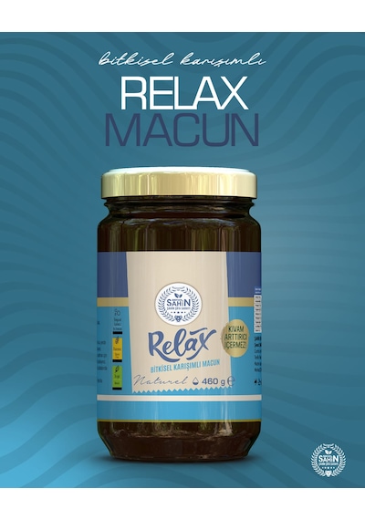 Relax Bitkisel Karışımlı Macun 460 G Doğal İçerikli Geleneksel Macun