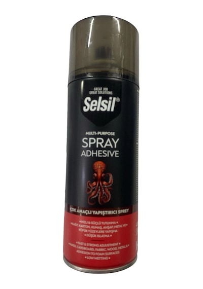 Mey İthalat Selsil Çok Amaçlı Sprey Yapıştırıcı 400 Ml