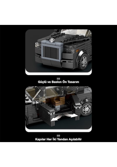 Reobrix Creator 790 Rolls Royce Cullinan Suv Araba Yaratıcı Yapı Blok Seti Building Blocks - 480 Parça