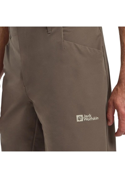 Jack Wolfskin A63784-5719 Prelight Stride Shorts M Erkek Spor Şort Bej